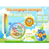 Стенд "Календарь погоды" 1х0,74 - «globural.ru» - Сыктывкар