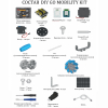 Robo kit DIYGO Мобильный робот с колесами всенаправленного движения - «globural.ru» - Сыктывкар