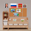 Уголок патриотического воспитания для дошкольников "Россия" Стандартный - «globural.ru» - Сыктывкар