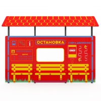 Учебно-игровой макет "Остановка" мобильный - «globural.ru» - Сыктывкар