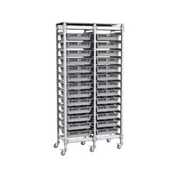 Стеллаж мобильный 2-х секционный для учебных наборов и цифровых лабораторных комплексов SenseDisc - «globural.ru» - Сыктывкар