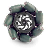 Технологичное колесо Mecanum 4" Mecanum Wheel 4" для конструктора VEX (4 штуки в упаковке) - «globural.ru» - Сыктывкар