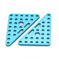 Треугольная пластина из анодированного алюминия Triangle Plate 6*8 (Pair) - «globural.ru» - Сыктывкар