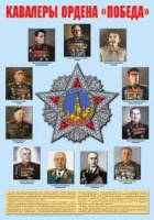 Плакат "Кавалеры ордена «Победа»" - «globural.ru» - Сыктывкар