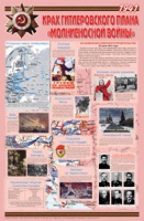 Плакат "Великая Отечественная война: Крах гитлеровского плана «молниеносной войны»" - «globural.ru» - Сыктывкар
