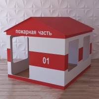 Детский игровой домик «Пожарная служба» - «globural.ru» - Сыктывкар