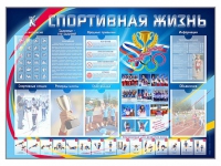Стенд-уголок "Спортивная жизнь" - «globural.ru» - Сыктывкар