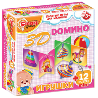 Комплект развивающих игр 3-5 лет. 3D домино (3-5 лет) - «globural.ru» - Сыктывкар