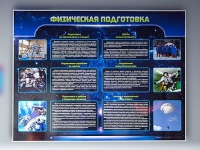 Стенд "Физическая подготовка" (вариант 2) - «globural.ru» - Сыктывкар