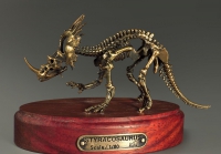 Модель скелета динозавра Styracosaurus - «globural.ru» - Сыктывкар