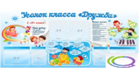 Стенд "Уголок класса Дружба" - «globural.ru» - Сыктывкар
