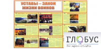 Стенд "Уставы закон жизни воинов" - «globural.ru» - Сыктывкар