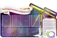 Стенд "Наблюдательная астрономия" - «globural.ru» - Сыктывкар