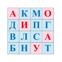 Коврик для логобота Пчелка "Буквы №1" - «globural.ru» - Сыктывкар