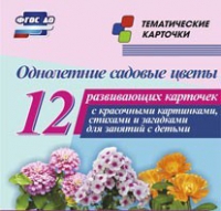 Тематические карточки "Однолетние садовые цветы" - «globural.ru» - Сыктывкар