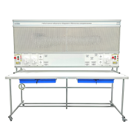 Учебный комплект лабораторного оборудования «Рабочее место электромонтажника» исполнение стендовое, монтажная панель - «globural.ru» - Сыктывкар