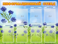 Стенд информационный с 7 карманами - «globural.ru» - Сыктывкар