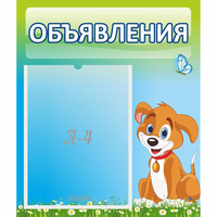 Стенд "Объявления" №17 - «globural.ru» - Сыктывкар