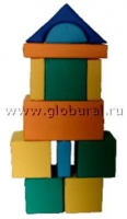 Мягкий модуль-конструктор "Городок" 2 (ВИК) - «globural.ru» - Сыктывкар
