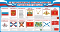 Стенд "Государственные и военные символы РФ" - «globural.ru» - Сыктывкар