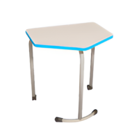 Стол модульный трапециевидный Flexy с полиуретановой кромкой - «globural.ru» - Сыктывкар