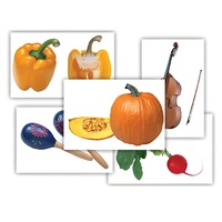 Набор предметных картинок "Овощи. Музыкальные инструменты" - «globural.ru» - Сыктывкар