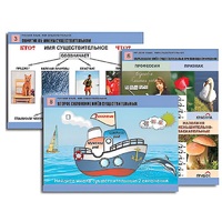 Комплект таблиц для начальной школы "Русский язык. Имя существительное" - «globural.ru» - Сыктывкар