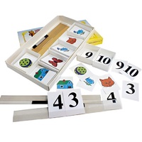 Счетная лесенка (ламинированная, с магнит. креплением) - «globural.ru» - Сыктывкар