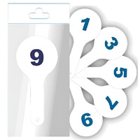 Касса-веер цифр от 0 до 9 - «globural.ru» - Сыктывкар