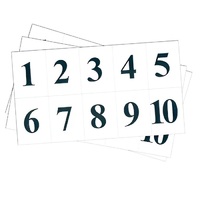 Набор цифр от 1 до 10 (для начальной школы) - «globural.ru» - Сыктывкар