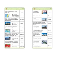 Комплект карточек (10) "Обучающий калейдоскоп. Города и страны" - «globural.ru» - Сыктывкар