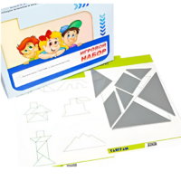 Игровой набор "Танграм" (с комплектом карточек) - «globural.ru» - Сыктывкар