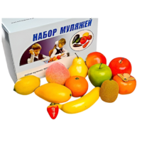 Набор муляжей фруктов 12 штук - «globural.ru» - Сыктывкар