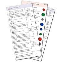 Комплект карточек (10) "Обучающий калейдоскоп. Музыкальные термины" - «globural.ru» - Сыктывкар