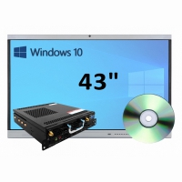 Интерактивная панель 43" (встроенный ПК, Win10) - «globural.ru» - Сыктывкар
