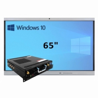 Интерактивная панель 65" (встроенный ПК Win10, Intel i5) - «globural.ru» - Сыктывкар