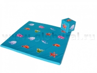 Игровой детский мат «Море» с кубиком (ВИК) - «globural.ru» - Сыктывкар