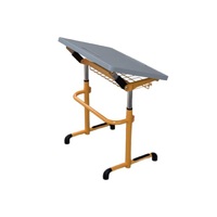 Стол ученический одноместный с механизмом многоступенчатой регулировки высоты 5-7 гр.р. - «globural.ru» - Сыктывкар