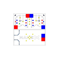 Соревновательное поле с элементами MakeX 2019 City Guardian Arena Expansion Kit for Blue Planet - «globural.ru» - Сыктывкар