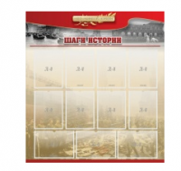 Стенд "Шаги истории" 1,1x1,2 - «globural.ru» - Сыктывкар