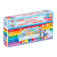 Развивающий тренажёр "Разноцветные окошки" 5-7 лет. Дополнительный набор карточек к базовому комплекту - «globural.ru» - Сыктывкар