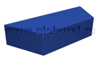 Трапециадальный пуфик 120*44*25см (ВИК) - «globural.ru» - Сыктывкар