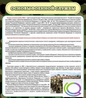 Стенд "Основы военной службы" - «globural.ru» - Сыктывкар