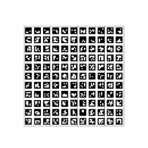 Поле aruco-меток, не бликующая поверхность 101 метка - «globural.ru» - Сыктывкар