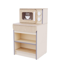 Модуль с микроволновкой из коллекции «НЕГА» (бежевый) - «globural.ru» - Сыктывкар