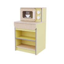 Модуль с микроволновкой из коллекции «НЕГА» (желтый) - «globural.ru» - Сыктывкар