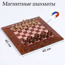 Шахматы магнитные доска и фигуры из пластика - «globural.ru» - Сыктывкар