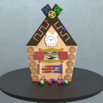 Бизиборд "Сказочный теремок" - «globural.ru» - Сыктывкар