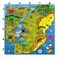 Коврик для логобота Пчелка "Остров/ На берегу моря" - «globural.ru» - Сыктывкар