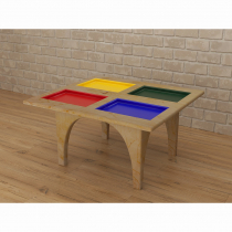 Игровой стол для занятий сенсорной интеграцией 4 цвета - «globural.ru» - Сыктывкар